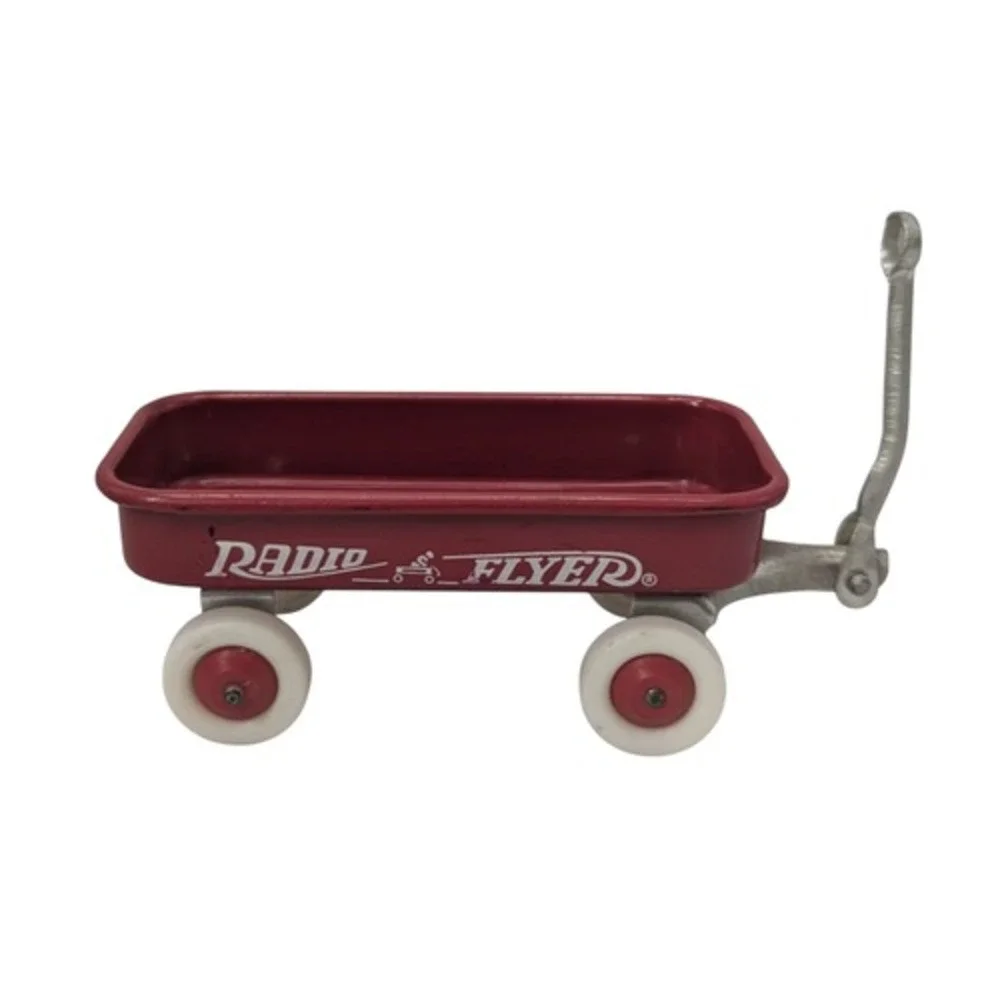 1990 Vintage Radio Flyer Miniature Doll Toy 4